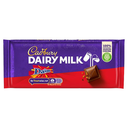 Cadbury Dairy Milk Daim (18 x 120g) - AmerikaanseGroothandel