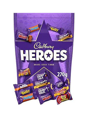 Cadbury Heroes Pouch (8 x 270g)