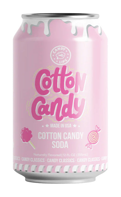 Candy Lips Cotton Candy (12 x 355ml) - AmerikaanseGroothandel