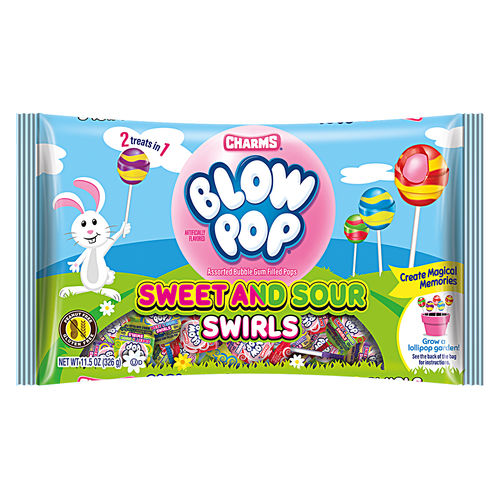 Charms Blow Pop Sweet & Sour Swirls