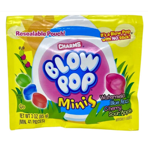 Charms Easter Blow Pops Minis Pouch