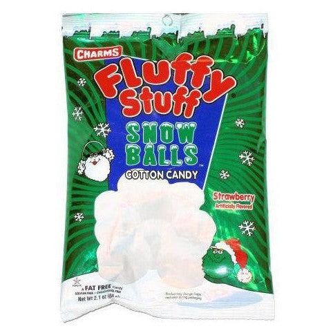 Charms Fluffy Stuff Snow Balls Cotton Candy