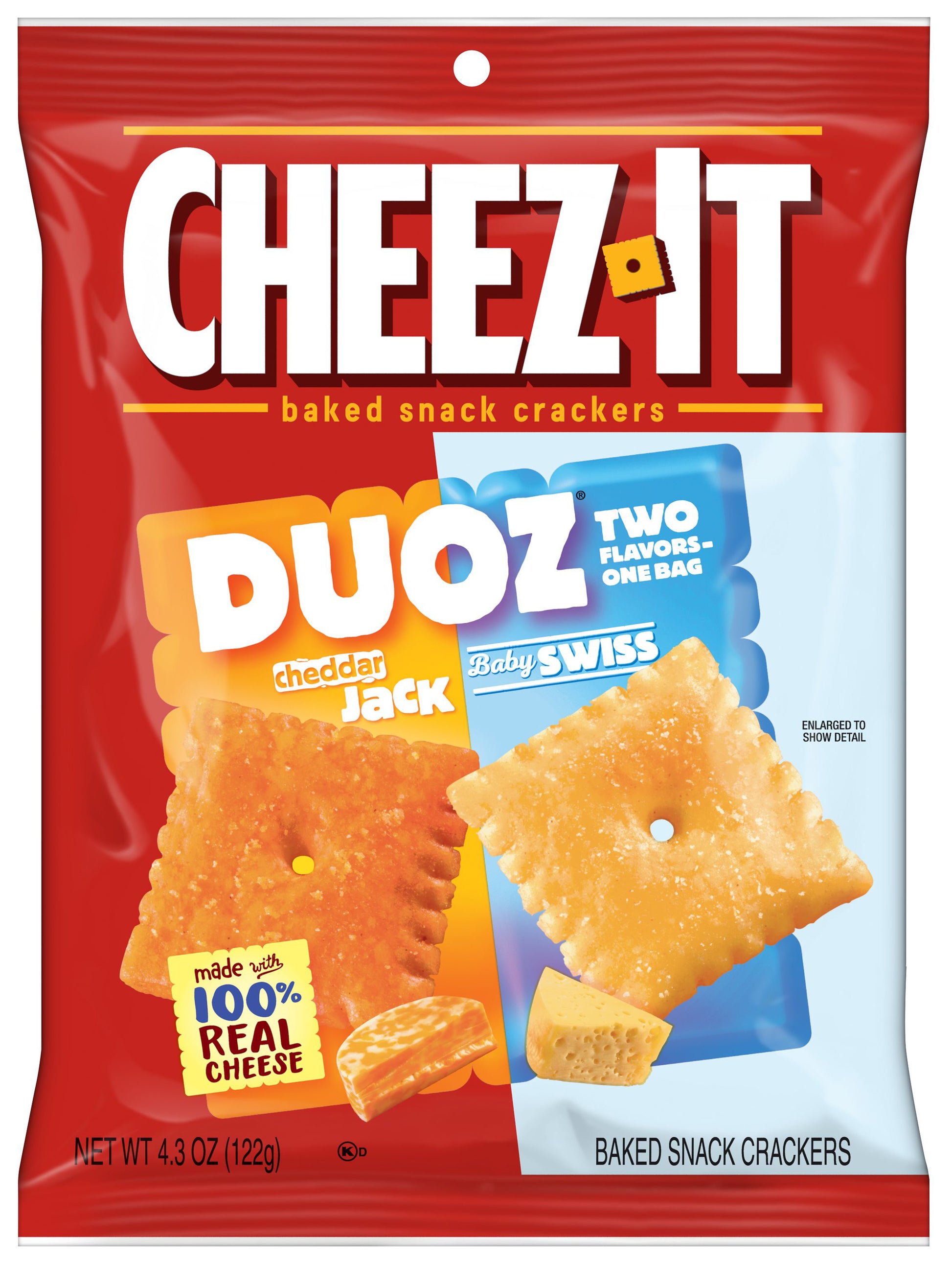 Cheez-It Duoz Cheddar Jack Baby Swiss