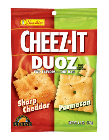 Cheez-It Duoz Sharp Cheddar Parmesan