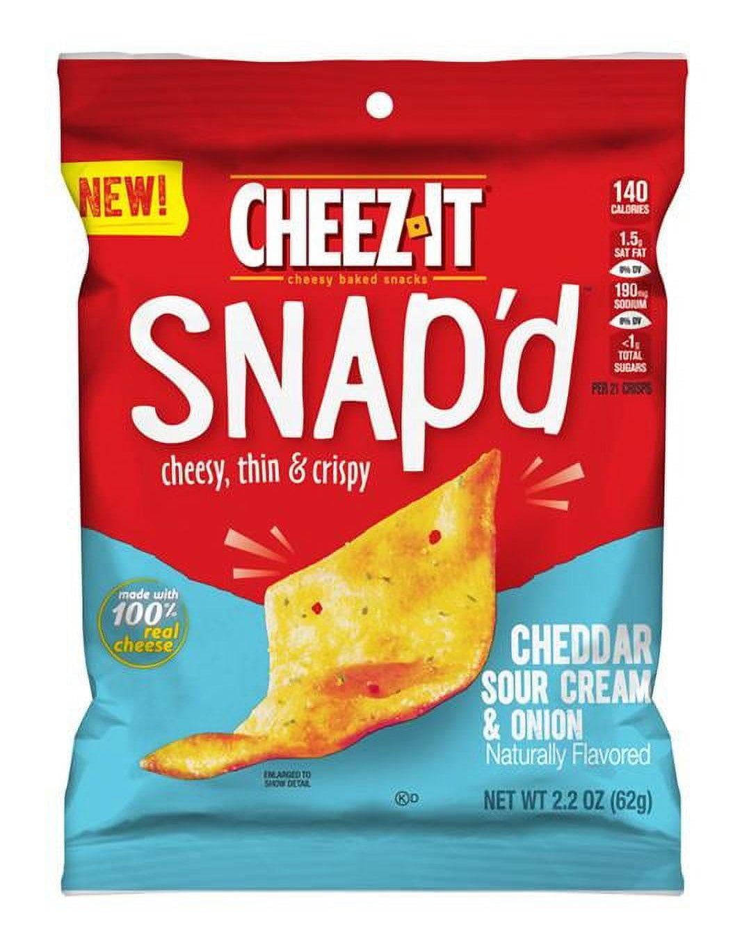 Cheez-It Snap'd Cheddar Sour Cream & Onion