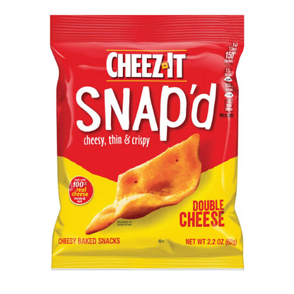 Cheez-It Snap'd Double Cheese (6 x 62g) - AmerikaanseGroothandel