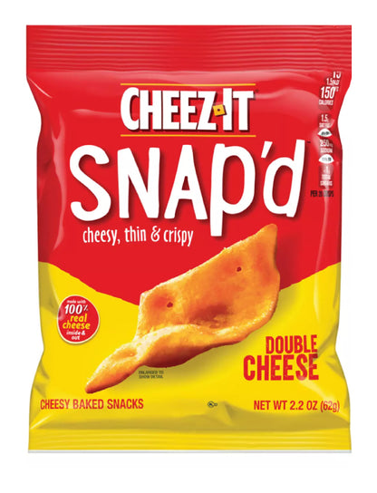 Cheez-It Snap'd Double Cheese