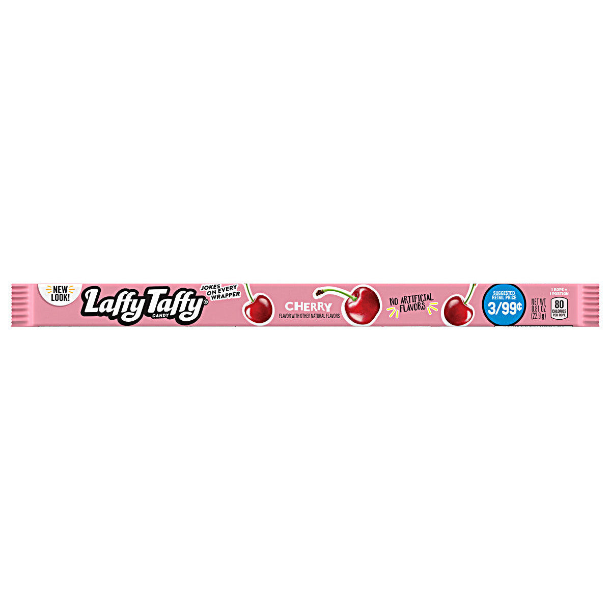 Laffy Taffy Rope Cherry (24 x 23g) - AmerikaanseGroothandel