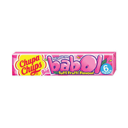 Chupa Chups Big Babol Tutti Frutti (20 x 28g) - AmerikaanseGroothandel