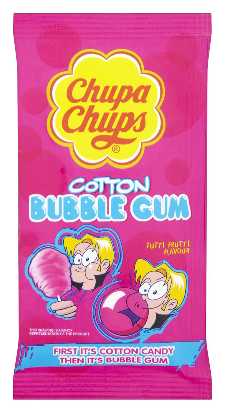 Chupa Chups Bubble Gum Cotton Candy