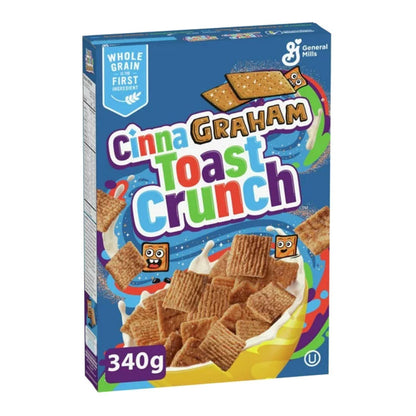 Toast Crunch Cinnagraham (12 x 340g) - AmerikaanseGroothandel