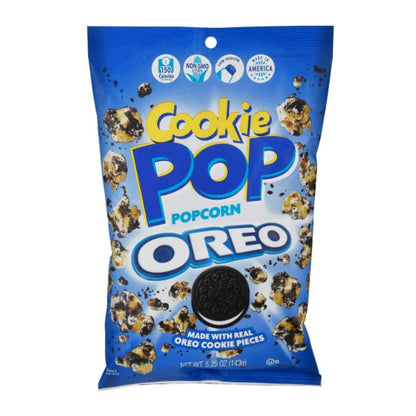 Candy Pop Cookie Pop Popcorn Oreo (12 x 149g) - AmerikaanseGroothandel