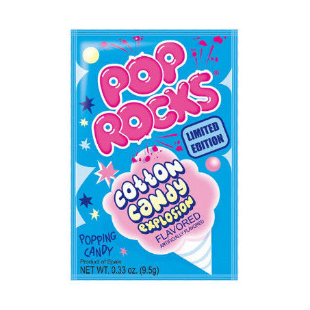 Pop Rocks Cotton Candy (Doos van 24) - AmerikaanseGroothandel