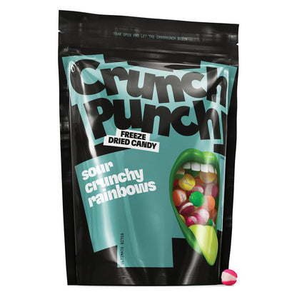 Crunch Punch Sour Crunchy Rainbows (15 x 100g) - AmerikaanseGroothandel