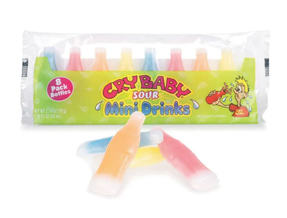 Cry Baby Sour Mini Drinks 8 Pack