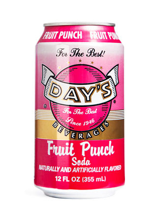 Day's Soda Fruit Punch (12 x 355ml) - AmerikaanseGroothandel