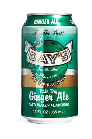 Day's Soda Pale Dry Ginger Ale (12 x 355ml) - AmerikaanseGroothandel