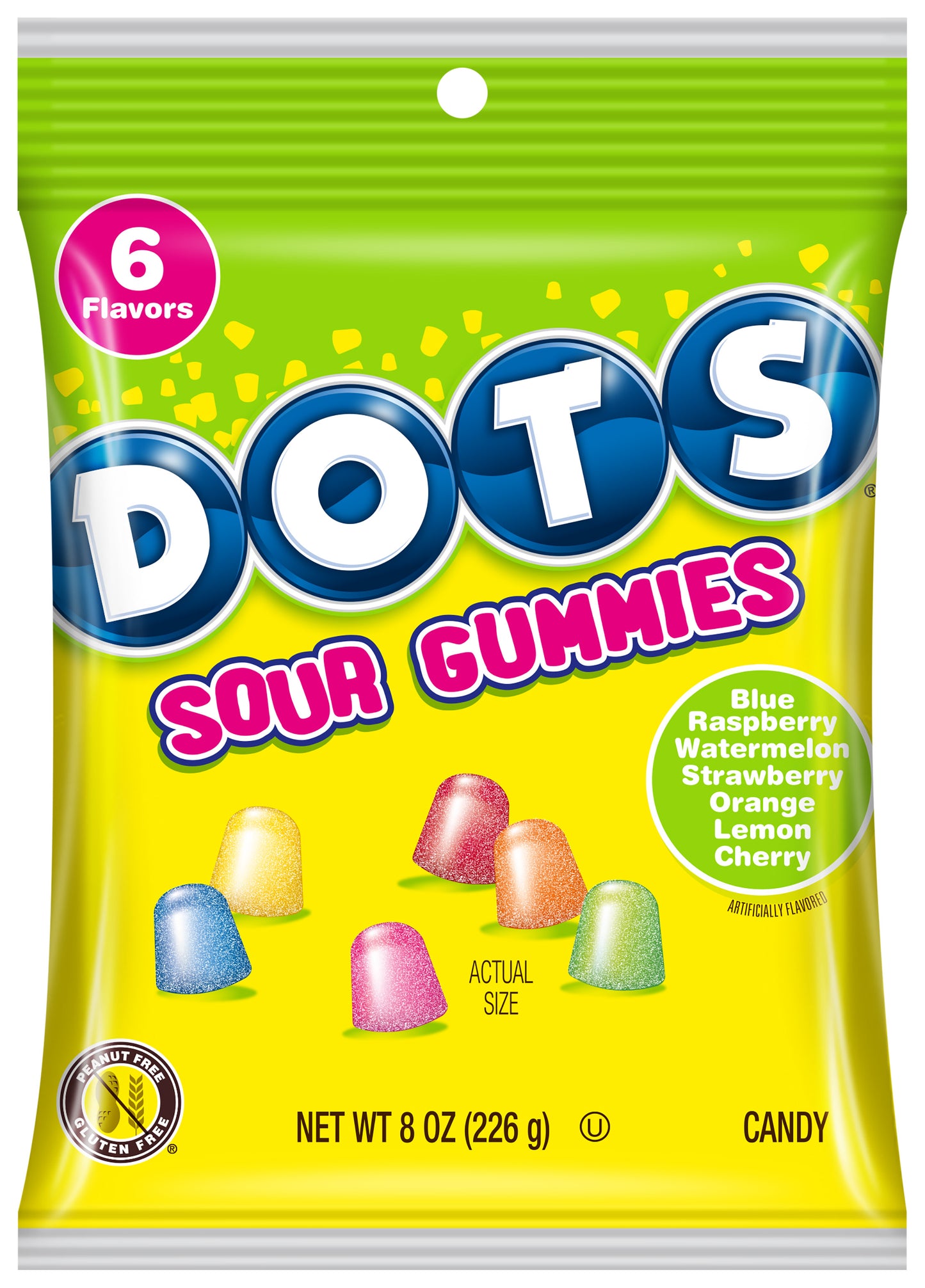 Dots Sour Gummies (8 x 226g)