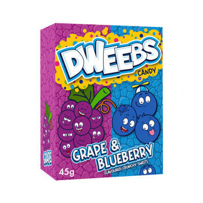 Dweebs Grape & Blueberry (24 x 45g) - AmerikaanseGroothandel.nl