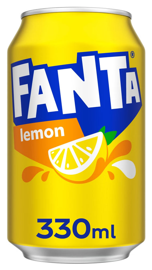 Fanta Lemon (24 x 330ml) - AmerikaanseGroothandel