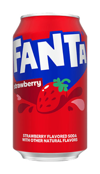 Fanta Strawberry (12 x 355ml) - AmerikaanseGroothandel