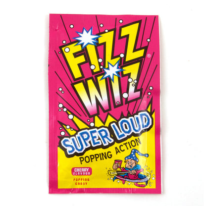 Fizz Wiz Popping Candy Cherry (Doos van 50) - AmerikaanseGroothandel