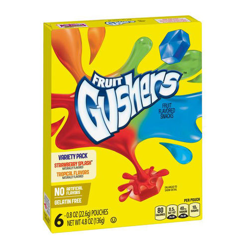 Fruit Gushers Variety 6 Pack