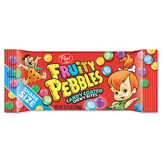 Fruity Pebbles Candy Coated Chewy Bites Share Size (12 x 106g) - AmerikaanseGroothandel