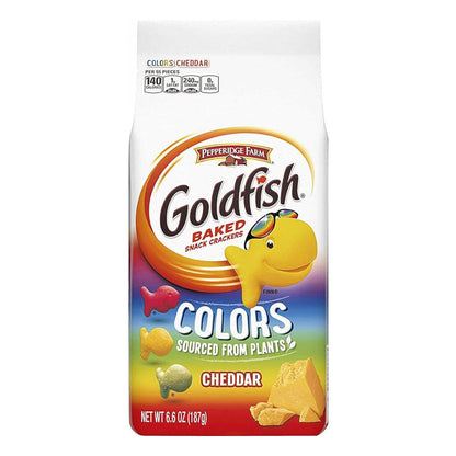 Goldfish Crackers Colors Cheddar (24 x 187g) - AmerikaanseGroothandel