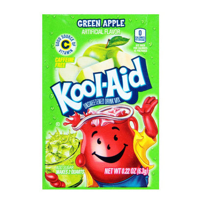 Kool-Aid Drink Mix Green Apple (Doos van 48) - AmerikaanseGroothandel