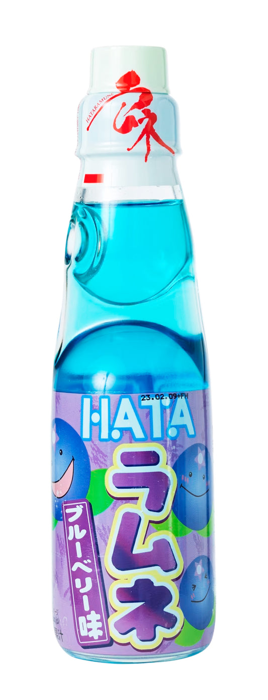 Hatakosen Ramune Soda Blueberry (30 x 200ml) - AmerikaanseGroothandel