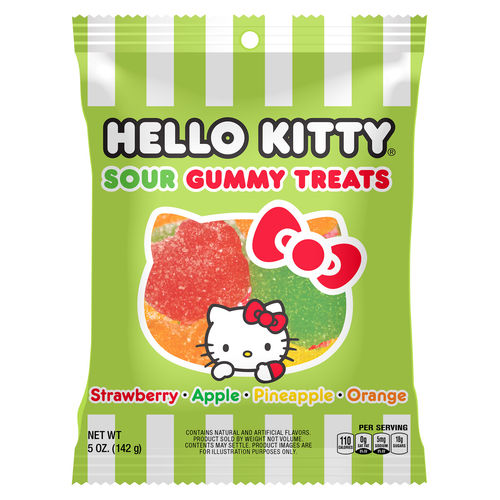 Hello Kitty Gummy Treats Sour