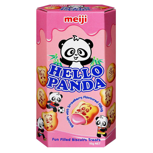 Hello Panda Strawberry (10 x 50g) - AmerikaanseGroothandel