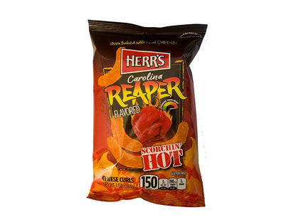 Herr's Baked Cheese Curls Carolina Reaper