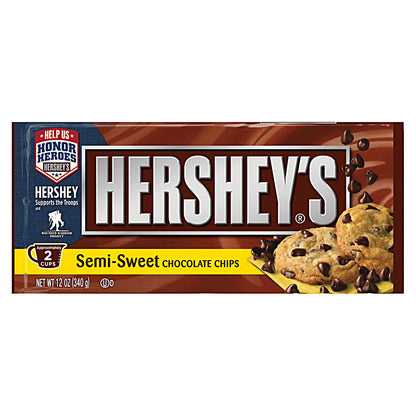 Hershey's Chips Semi-Sweet Chocolate (12 x 340g) - AmerikaanseGroothandel