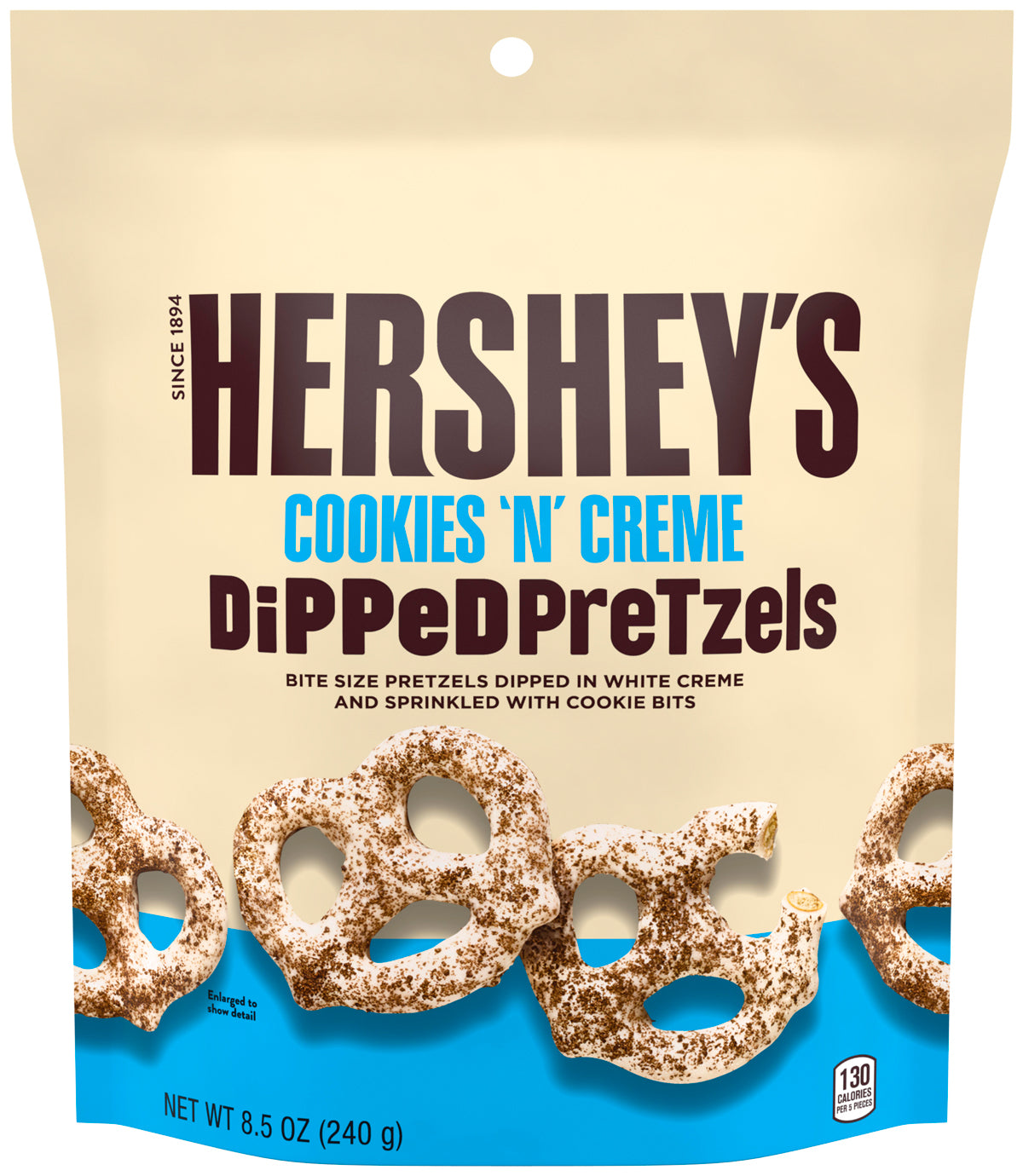 Hershey's Dipped Pretzels Cookies 'N' Creme