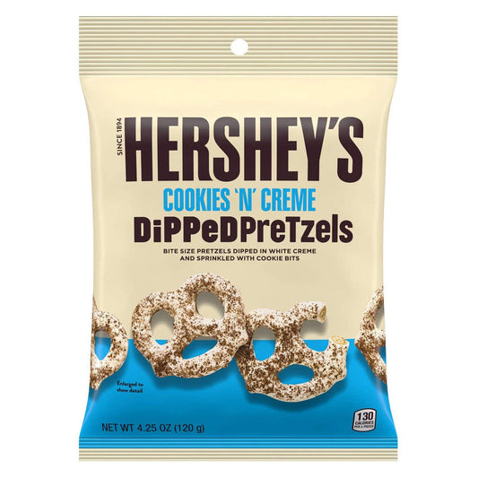 Hershey's Dipped Pretzels Cookies 'N' Creme (12 x 120g)