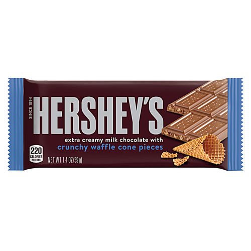 Hershey's Extra Creamy Milk Chocolate With Crunchy Waffle