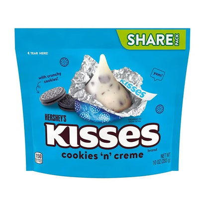 Hershey's Kisses Cookies 'N' Creme (8 x 283g) - AmerikaanseGroothandel