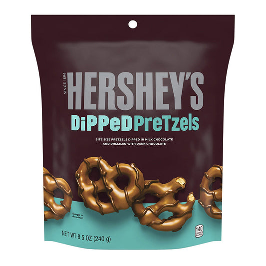 Hershey's Dipped Pretzels Milk Chocolate (6 x 240g)