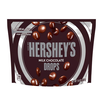 Hershey's Milk Chocolate Drops (8 x 215g) - AmerikaanseGroothandel