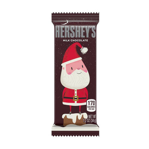 Hershey's Milk Chocolate Santas