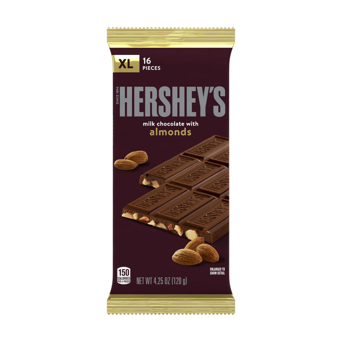 Hershey's Milk Chocolate with Almonds XL