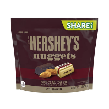 Hershey's Nuggets Special Dark with Almonds Share Pack (8 x 286g) - AmerikaanseGroothandel