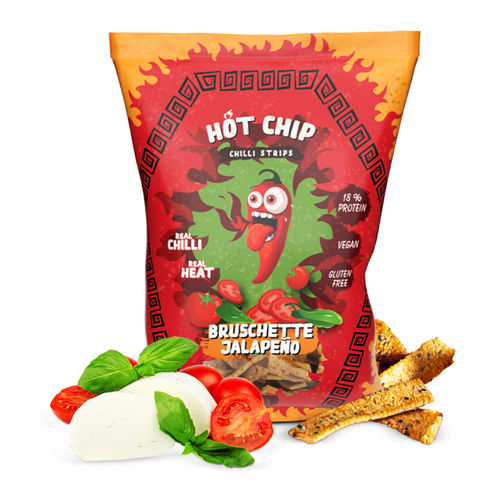 Hot Chip Chilli Strips Bruschette Jalapeño