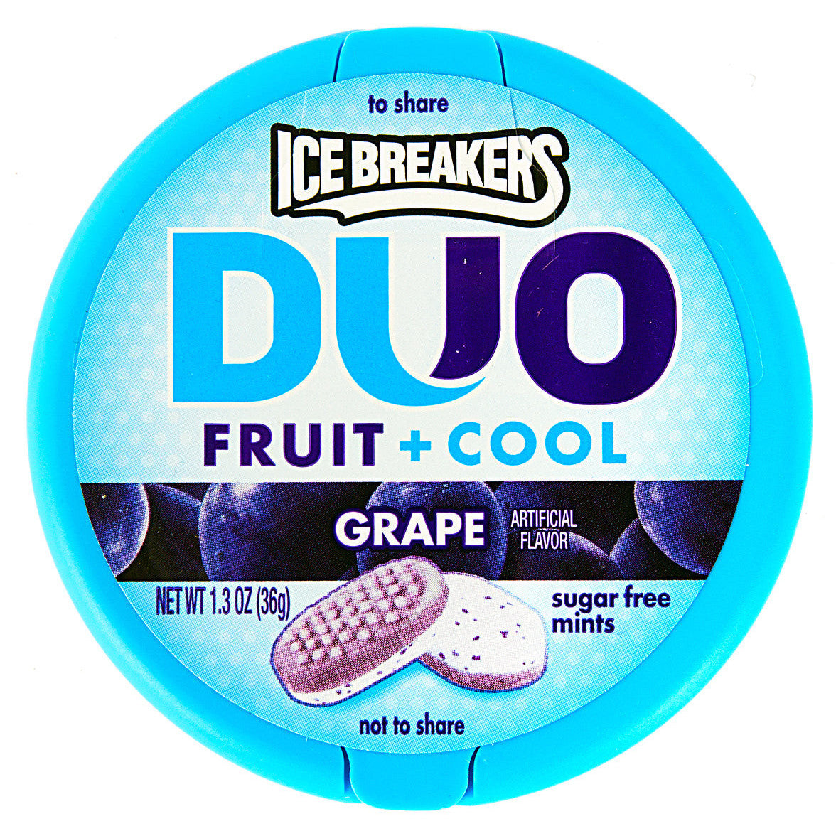 Ice Breakers Mints Duo Grape (8 x 36g)