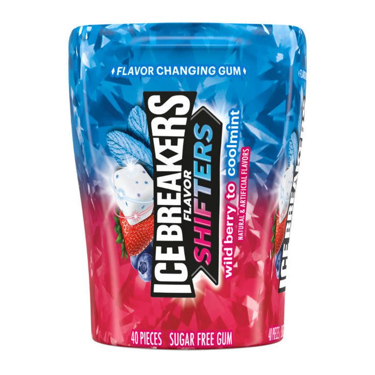 Ice Breakers Flavor Shifters Gum Wild Berry Coolmint