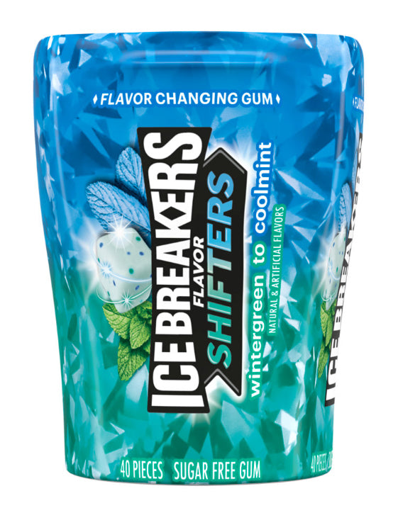 Ice Breakers Flavor Shifters Gum Wintergreen Coolmint