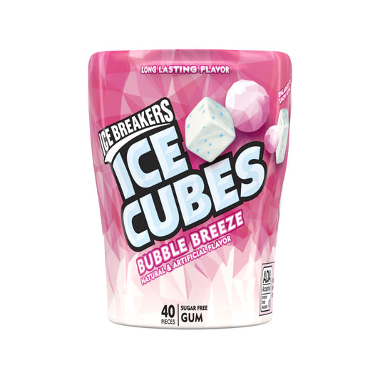 Ice Breakers Gum Ice Cubes Bubble Breeze (4 x 92g)