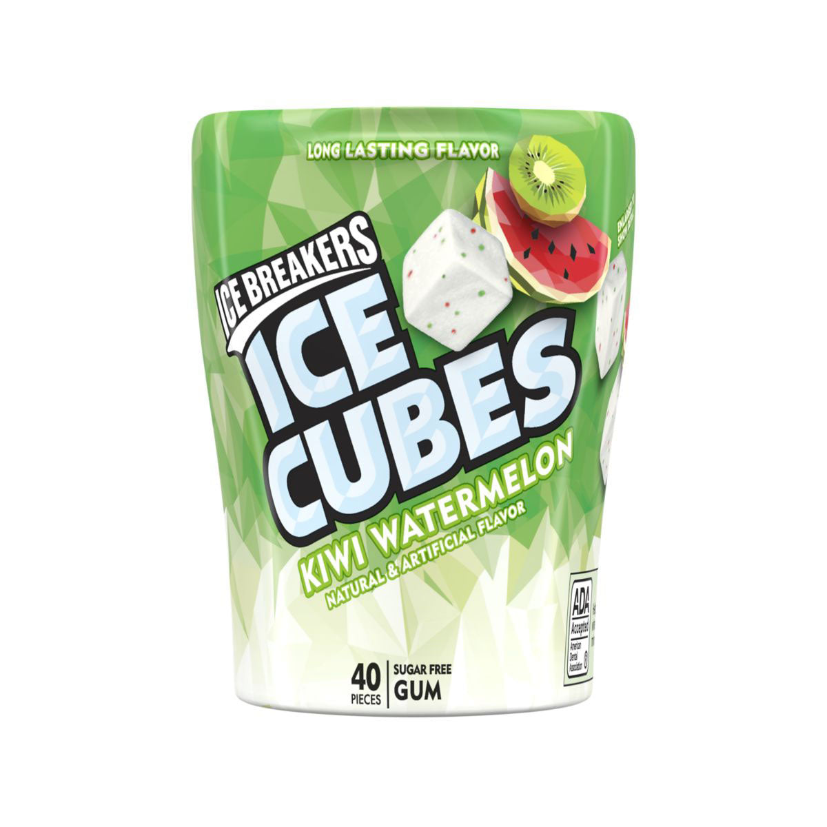 Ice Breakers Gum Ice Cubes Kiwi Watermelon